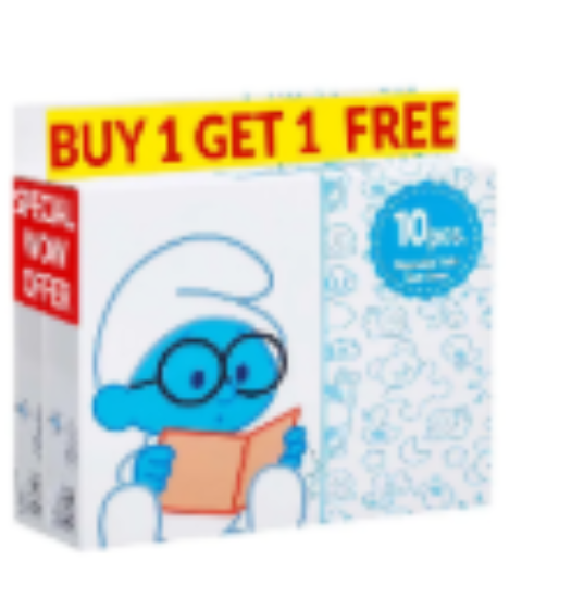 صورة Smurf - Disposable Toilet Seat Covers, 10pcs. - Buy 1 Get 1 Free