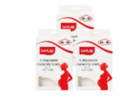 صورة Luvlap - Disposable Maternity Brief Size 14-16 Pack Of 3