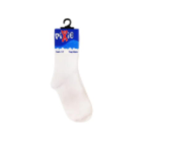 صورة Pixie - Bamboo Cotton Socks (Pack of 2) - White 5-8y