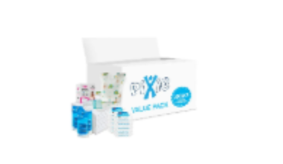 صورة Pixie - Changing Mats 200 + Bibs 200 + Breast Pad 150 + Wipes 36pcs x 10 + Nappy Bag 180 Bags