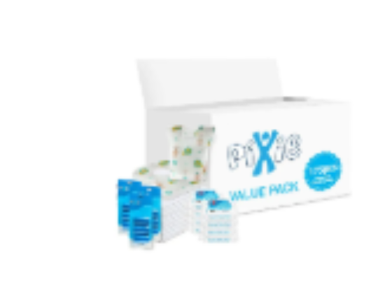 صورة Pixie - Changing Mats 175 + Bibs 175 + Wipes 36pcs x 8 + Nappy Bag 180 Bags