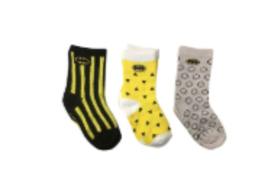 صورة Justice League - Batman Printed Sock Pack of 3_5-8y