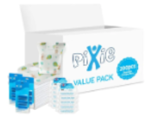 صورة Pixie - Changing Mats 200 + Bibs 200 + Wipes 36pcs x 10