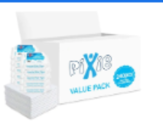 صورة Pixie - Changing Mats 240 + Wipes 36pcs x 10