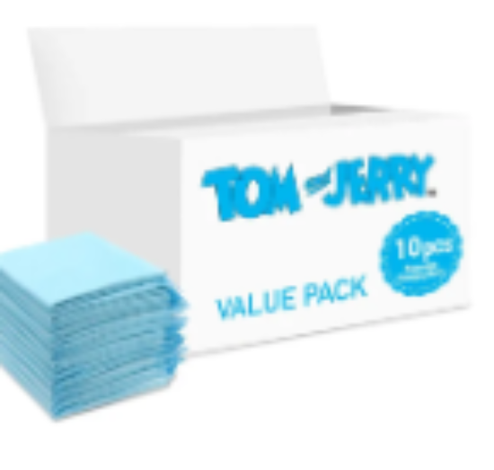 صورة Tom&Jerry - Disposable Changing Mats, 10 Counts-Blue