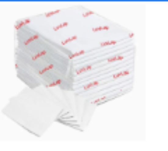 صورة Luvlap - Disposable Changing Mats, 15 Counts-White