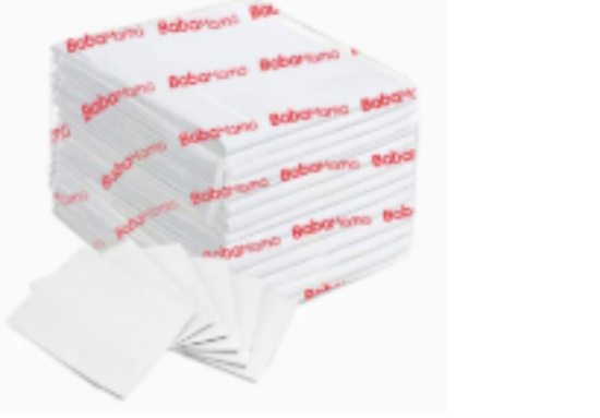 صورة BabaMama Disposable Changing Mats, 20 Counts-White