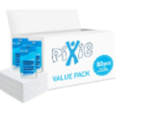 صورة Pixie - Changing Mats 80 + Pack Of 3 Refill Blue 180 Nappy Bags