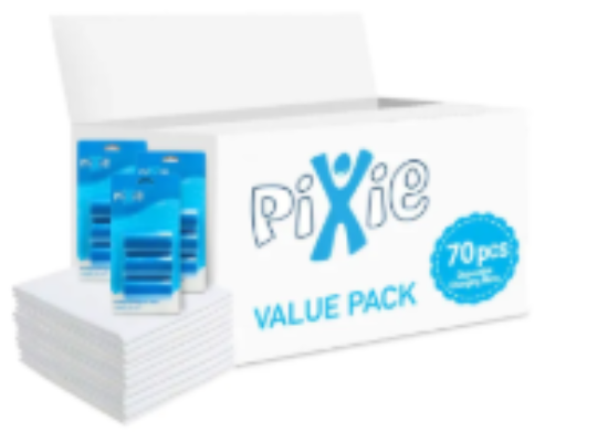 صورة Pixie - Changing Mats 70 + Pack Of 3 Refill Blue 180 Nappy Bags