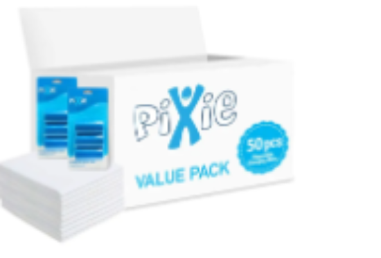 صورة Pixie - Changing Mats 50 + Pack Of 2 Refill Blue 120 Nappy Bags
