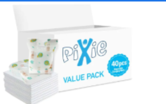 صورة Pixie - Changing Mats + Bibs 80pc - Set