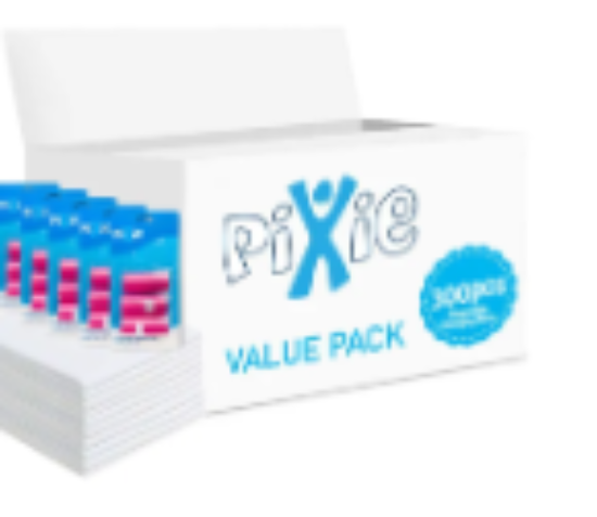 صورة Pixie - Changing Mats 300 + Pack Of 5 Refill Pink 300 Nappy Bags