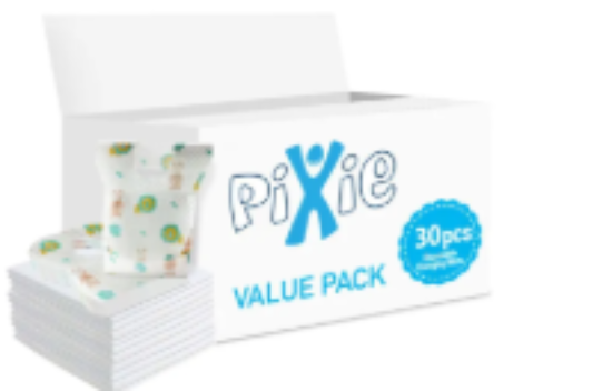 صورة Pixie - Changing Mats + Bibs 60pc - Set