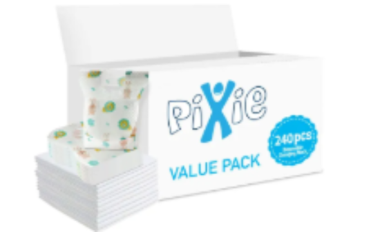 صورة Pixie - Changing Mats + Bibs 480pc - Set