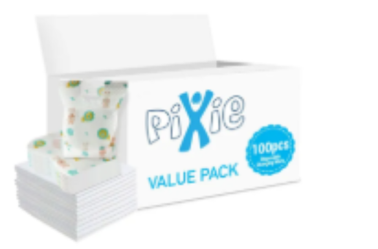 صورة Pixie - Changing Mats + Bibs 200pc - Set