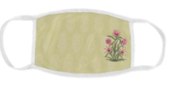 صورة Swayam - Kids Reusable Cloth Face Mask - Flower_7-12y