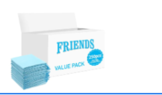صورة Friends - Disposable Changing Mats - 250pcs - Blue