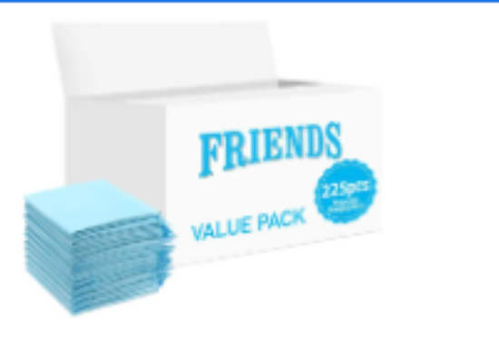 صورة Friends - Disposable Changing Mats - 225pcs - Blue