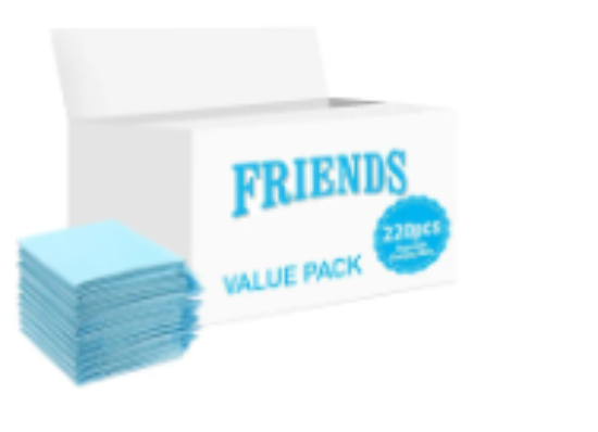 صورة Friends - Disposable Changing Mats - 220pcs - Blue