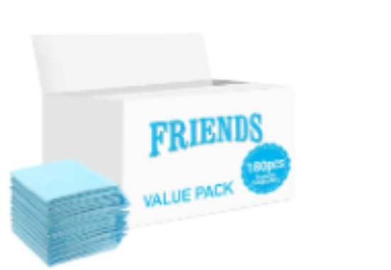 صورة Friends - Disposable Changing Mats - 180pcs - Blue