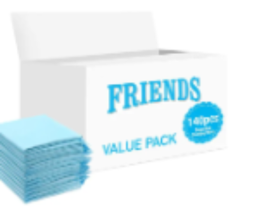 صورة Friends - Disposable Changing Mats - 140pcs - Blue