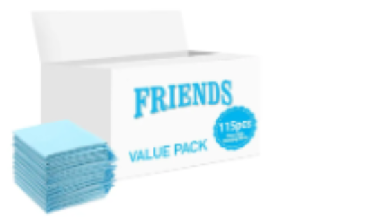 صورة Friends - Disposable Changing Mats - 115pcs - Blue