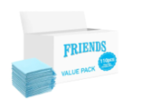صورة Friends - Disposable Changing Mats - 110pcs - Blue
