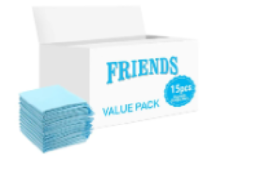 صورة Friends - Disposable Changing Mats - 15pcs - Blue