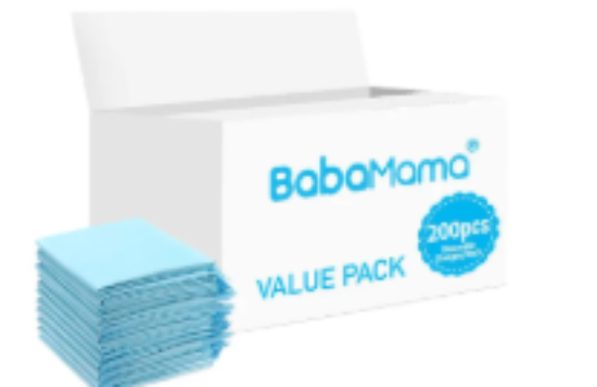 صورة BabaMama - Disposable Changing Mats - 200pcs - Blue