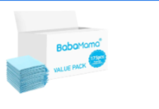 صورة BabaMama - Disposable Changing Mats - 175pcs - Blue