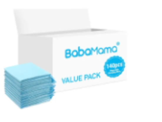صورة BabaMama - Disposable Changing Mats - 140pcs - Blue