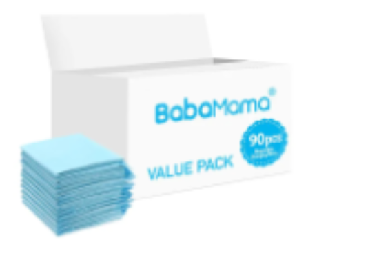 صورة BabaMama - Disposable Changing Mats - 90pcs - Blue