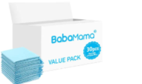 صورة BabaMama - Disposable Changing Mats - 30pcs - Blue