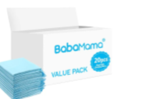 صورة BabaMama - Disposable Changing Mats - 20pcs - Blue