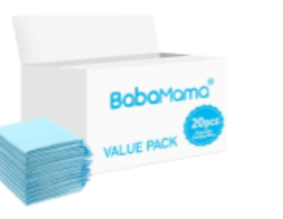صورة BabaMama - Disposable Changing Mats - 15pcs - Blue