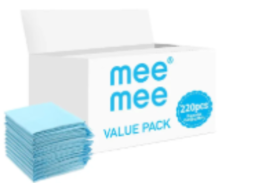 صورة Mee Mee - Disposable Changing Mats - 220pcs - Blue