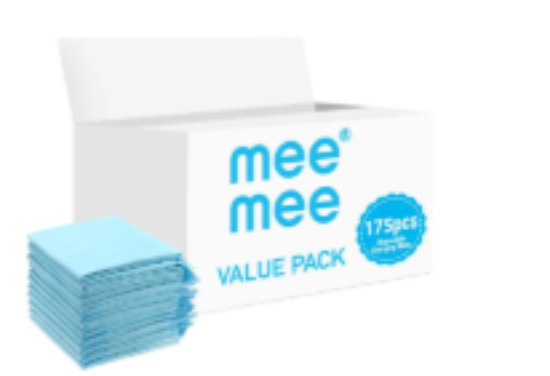 صورة Mee Mee - Disposable Changing Mats - 175pcs - Blue