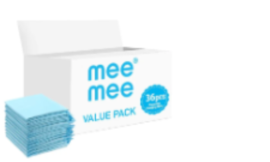 صورة Mee Mee - Disposable Changing Mats - 36pcs - Blue