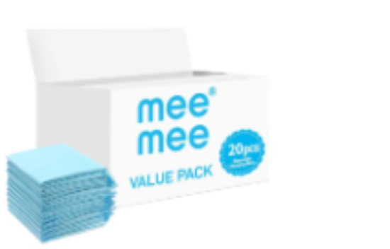 صورة Mee Mee - Disposable Changing Mats - 20pcs - Blue