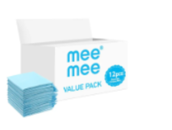 صورة Mee Mee - Disposable Changing Mats - 12pcs - Blue