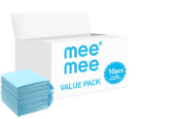 صورة Mee Mee - Disposable Changing Mats - 10pcs - Blue