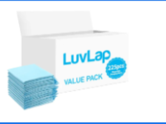 صورة Luvlap - Disposable Changing Mats - 225pcs - Blue
