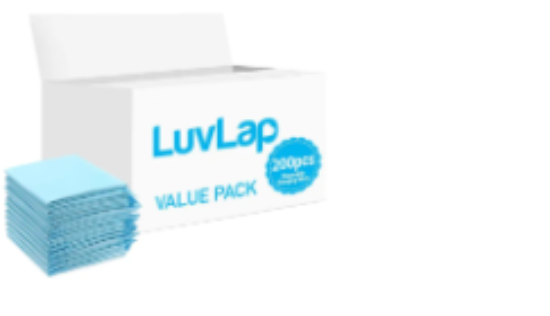صورة Luvlap - Disposable Changing Mats - 200pcs - Blue