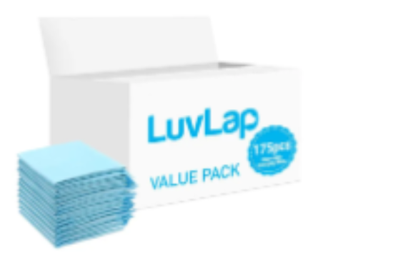 صورة Luvlap - Disposable Changing Mats - 175pcs - Blue