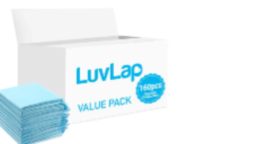 صورة Luvlap - Disposable Changing Mats - 160pcs - Blue