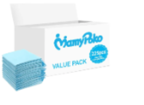 صورة Mamypoko - Disposable Changing Mats - 225pcs - Blue