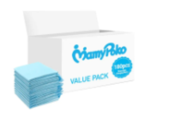 صورة Mamypoko - Disposable Changing Mats - 180pcs - Blue