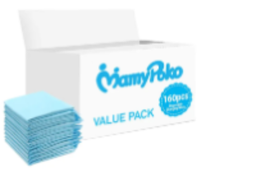 صورة Mamypoko - Disposable Changing Mats - 160pcs - Blue