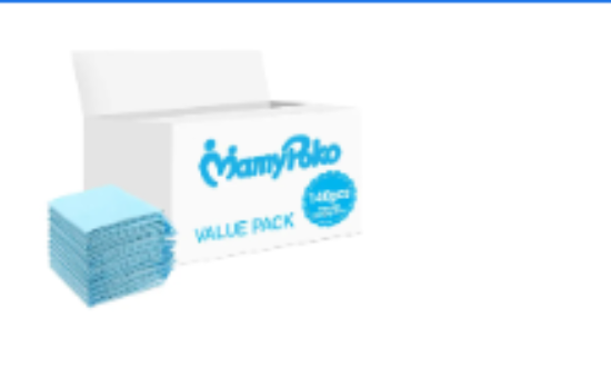 صورة Mamypoko - Disposable Changing Mats - 140pcs - Blue