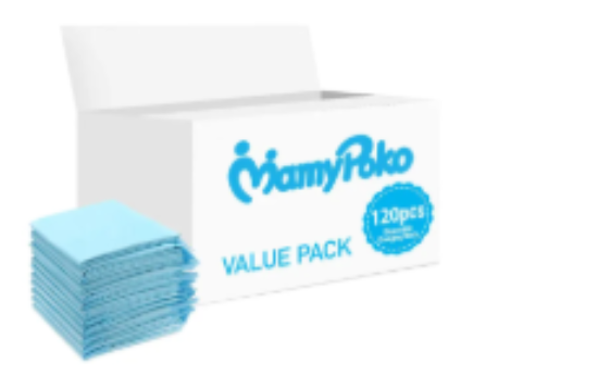 صورة Mamypoko - Disposable Changing Mats - 120pcs - Blue